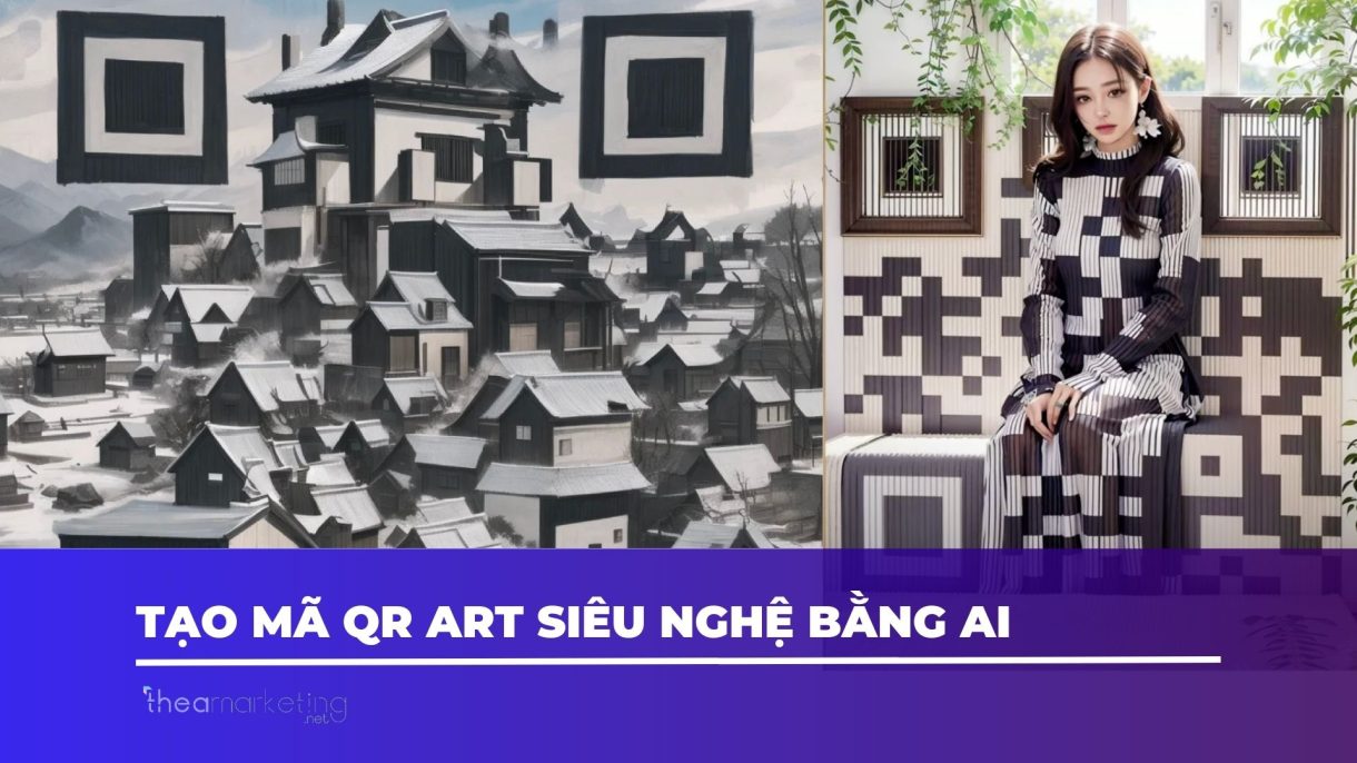 tạo mã QR Art SIÊU NGHỆ BẰNG AI