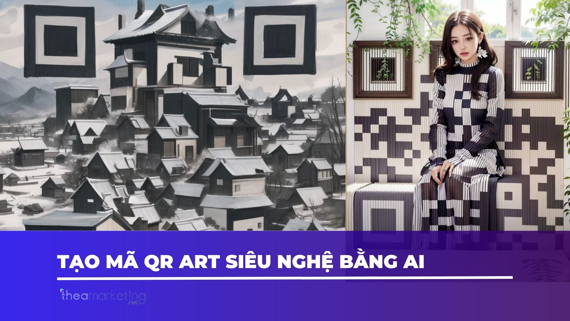 tạo mã QR Art SIÊU NGHỆ BẰNG AI