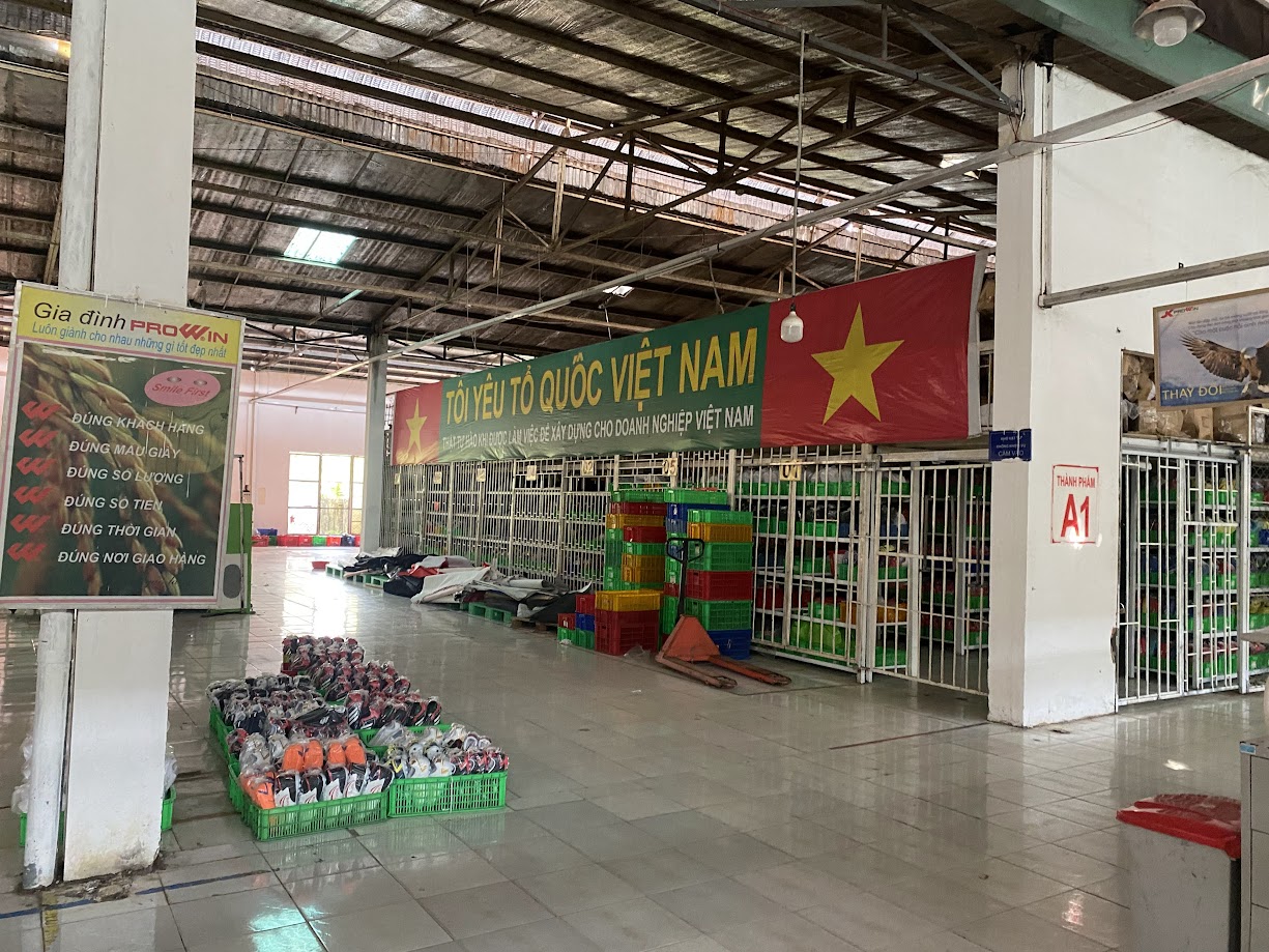 Nhà máy giày tại Đồng Nai